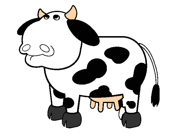 Dibujo Vaca pensativa pintado por ShashiM
