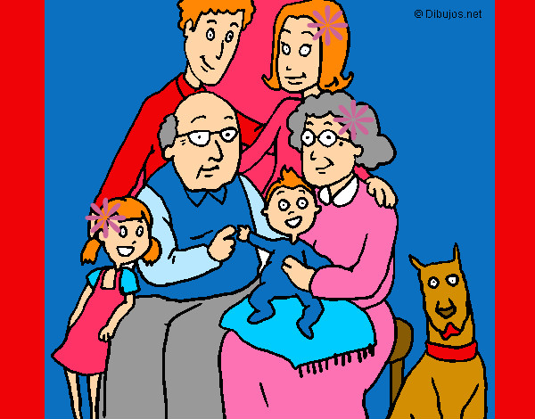 Dibujo Familia pintado por MARIA022
