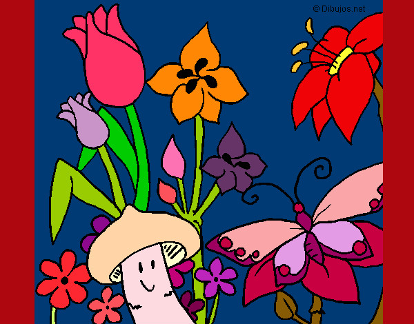 Dibujo Fauna y flora pintado por marisol999