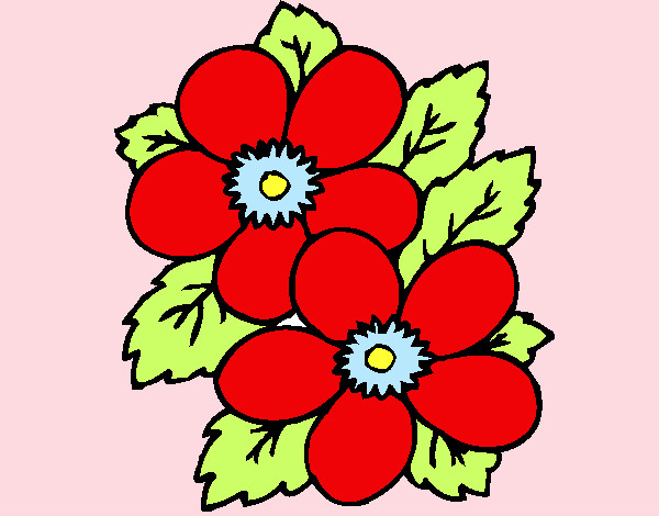 Dibujo Flores 1 pintado por julietaale