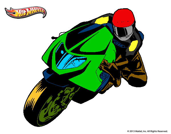 Dibujo Hot Wheels Ducati 1098R pintado por ARTURO123