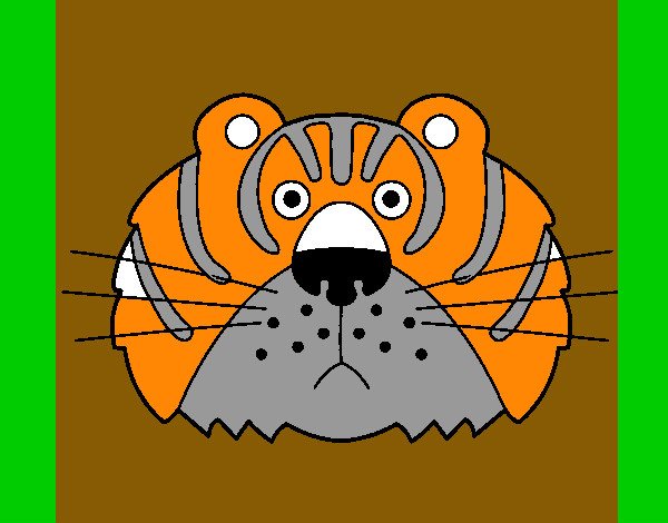 Dibujo Tigre III pintado por martina50