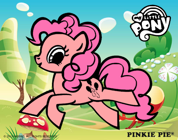 Dibujo Pinkie Pie pintado por enzogguzma