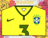 Dibujo Camiseta del mundial de fútbol 2014 de Brasil pintado por REINALD