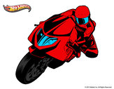 Dibujo Hot Wheels Ducati 1098R pintado por estan