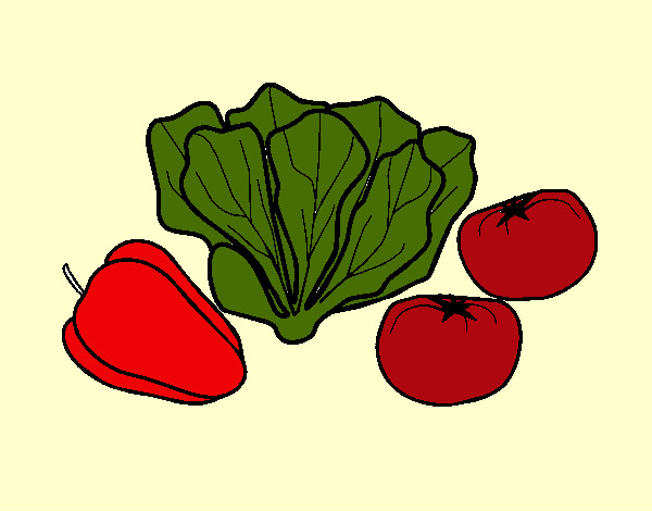 Dibujo Verduras 1 pintado por ainhoa2014