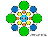 Dibujo Mandala con redondas pintado por hers2014