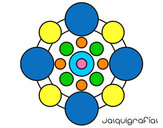 Dibujo Mandala con redondas pintado por hers2014