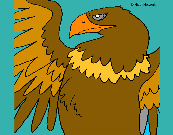 Dibujo Águila Imperial Romana pintado por xavip