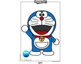 Dibujo Doraemon pintado por Cataxdlol
