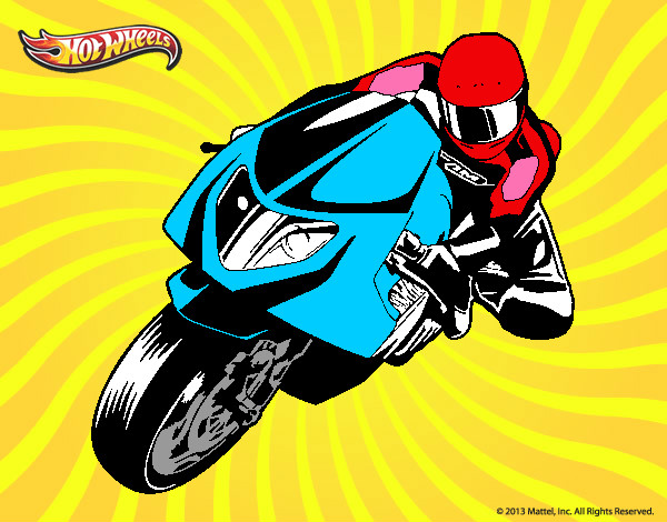 Dibujo Hot Wheels Ducati 1098R pintado por omar20