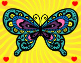 Dibujo Mariposa bonita pintado por lauraviane