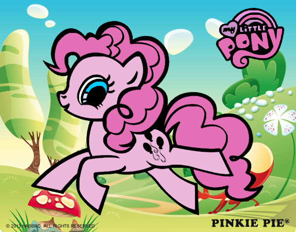 Dibujo Pinkie Pie pintado por InvaderBel