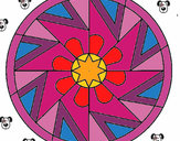Dibujo Mandala 25 pintado por Marceflore