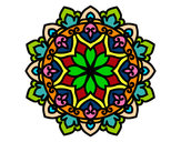 Dibujo Mandala celta pintado por yula
