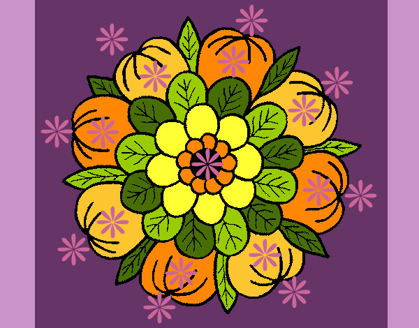 Mandala floral