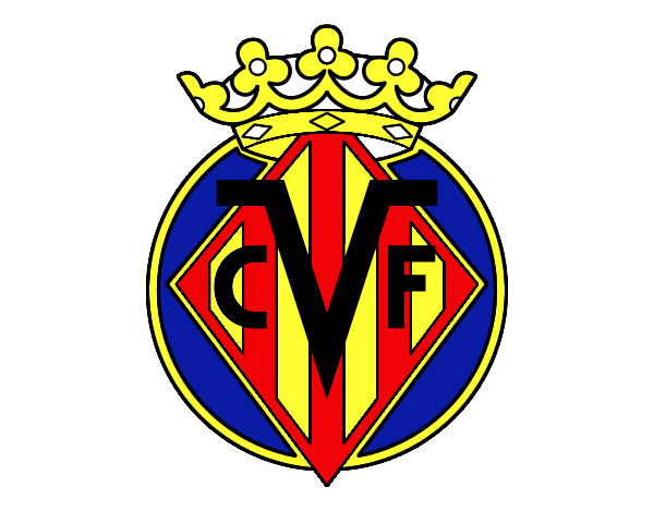 Dibujo Escudo del Villarreal C.F. pintado por matro777