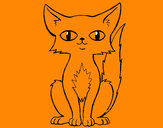 Dibujo Gato persa pintado por maedanoor