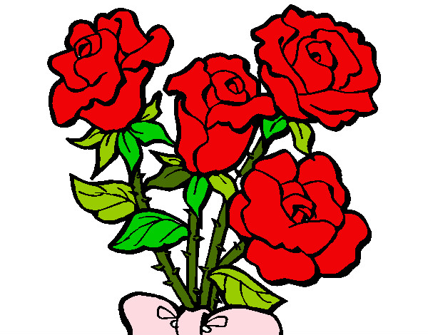 Dibujo Ramo de rosas pintado por LIRIOREUS