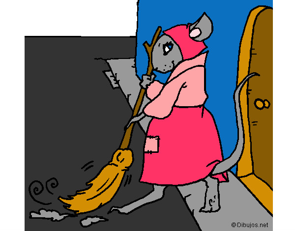 Dibujo La ratita presumida 1 pintado por ABI27