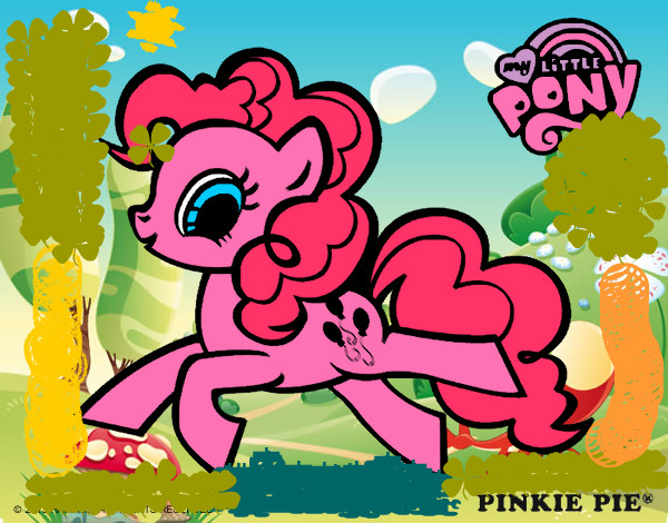 Dibujo Pinkie Pie pintado por agusce