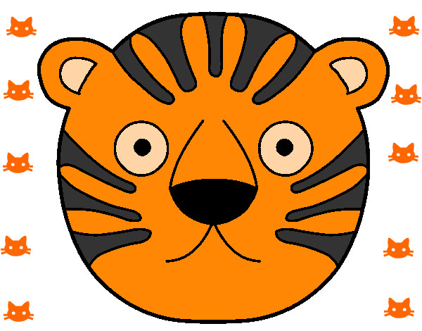 Dibujo Tigre II pintado por Alexanderj