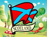 Dibujo Bandera de Escocia pintado por jamel12