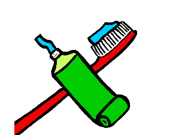 Dibujo Cepillo de dientes 2 pintado por guile