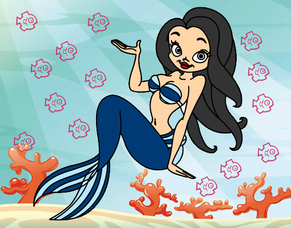 Dibujo Sirena sexy pintado por MireiaCMC