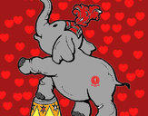 Dibujo Elefante pintado por Alonb