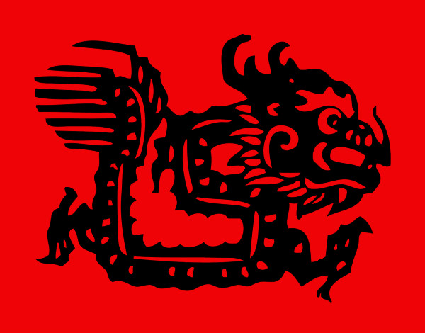 Dibujo Signo del dragón pintado por Ratchet
