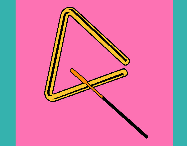 Dibujo Triángulo pintado por Charlize
