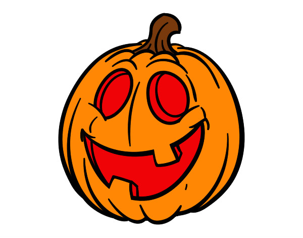 Dibujo Calabaza de Halloween pintado por pilip