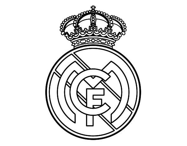 Dibujo Escudo del Real Madrid C.F. pintado por aiduchii_7