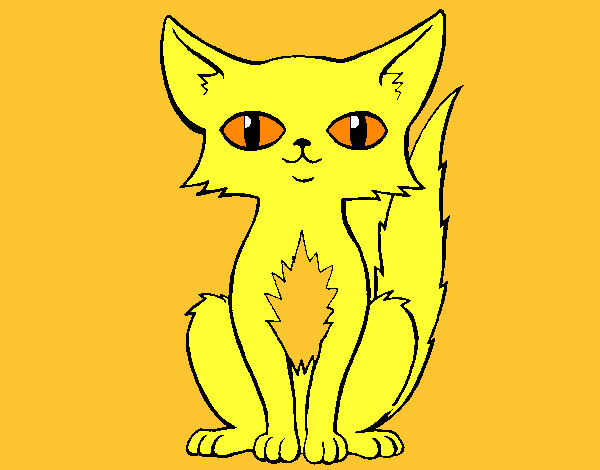 Dibujo Gato persa pintado por alicia2333