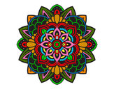 Dibujo Mandala decorativa pintado por MAMITOTI