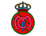 Dibujo Escudo del Real Madrid C.F. pintado por os2803