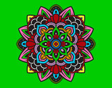 Dibujo Mandala decorativa pintado por MAMITOTI