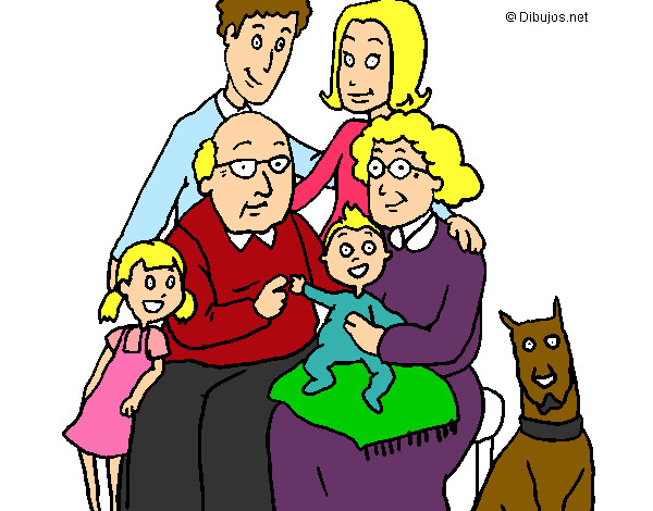 Dibujo Familia pintado por danay1