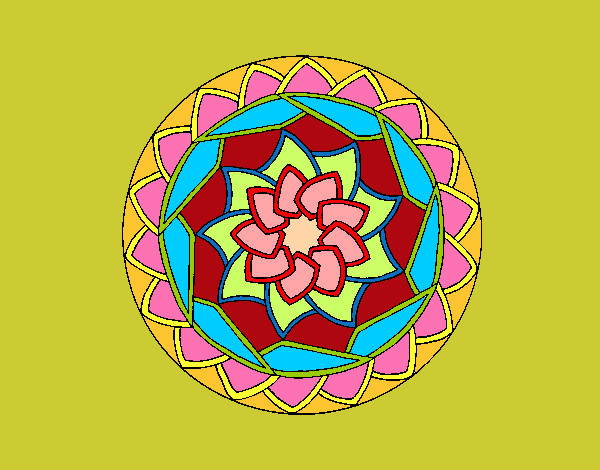 Dibujo Mandala 1 pintado por murano