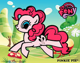 Dibujo Pinkie Pie pintado por pinkamena2