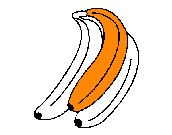 Dibujo Plátanos pintado por wescania