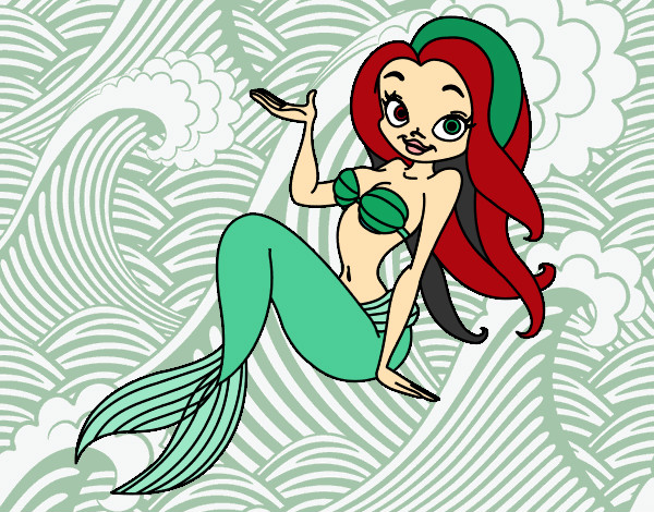 Dibujo Sirena sexy pintado por Katherynss