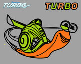 Dibujo Turbo pintado por mans