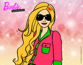 Dibujo Barbie con gafas de sol pintado por abraam