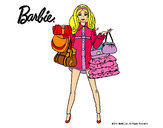 Dibujo Barbie de compras pintado por esmeralda8