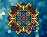Dibujo Mandala decorativa pintado por bea50