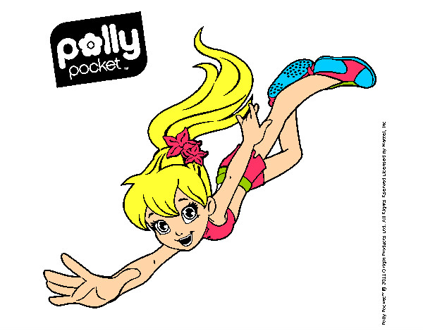 Dibujo Polly Pocket 5 pintado por zharick123