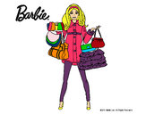 Dibujo Barbie de compras pintado por ashka