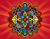 Dibujo Mandala decorativa pintado por adonis25